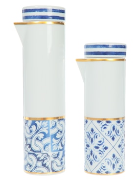 Set de aceite y vinagre Vista Alegre Transatlántica de porcelana