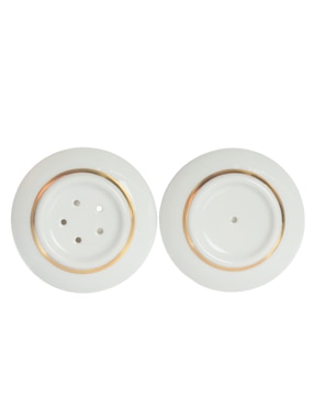 Set salero y pimentero Vista Alegre Transatlántica de porcelana