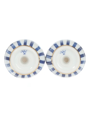 Set salero y pimentero Vista Alegre Transatlántica de porcelana