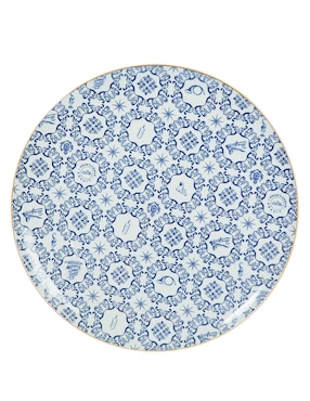 Platón Vista Alegre Transatlántica de porcelana