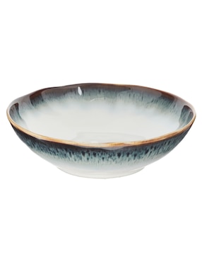 Bowl N Narrative Nuances Blue De Porcelana