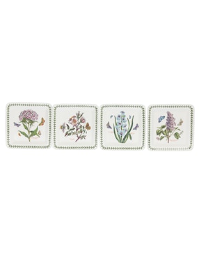 Vajilla cerrada Portmeirion botanic garden de porcelana para 4 personas