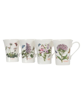 Vajilla cerrada Portmeirion botanic garden de porcelana para 4 personas