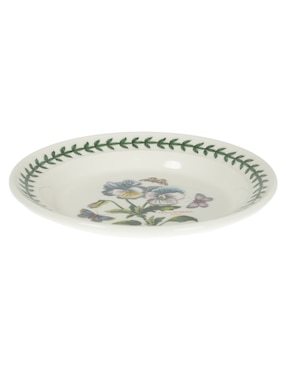 Plato postre Portmeirion Botanic Garden de porcelana