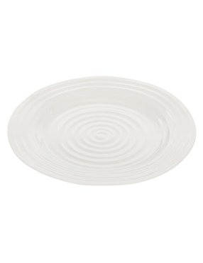 Plato trinche Portmeirion Sophie Conran de porcelana