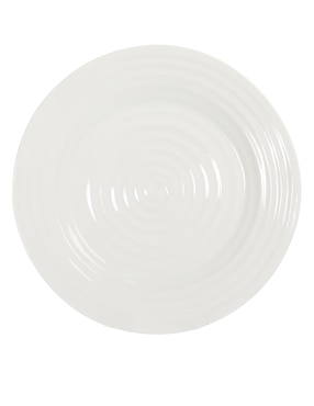 Plato trinche Portmeirion Sophie Conran de porcelana