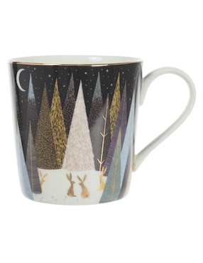 Set de tazas clásicas Portmeirion London Frosted 4 piezas