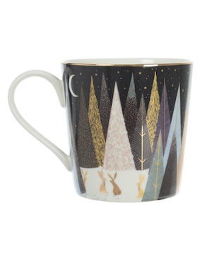 Set de tazas clásicas Portmeirion London Frosted 4 piezas