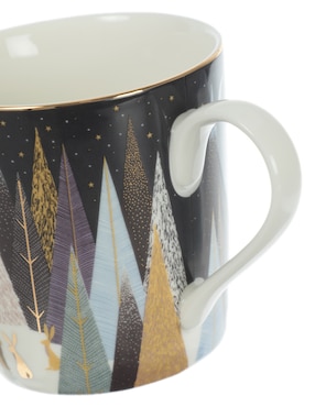Set de tazas clásicas Portmeirion London Frosted 4 piezas