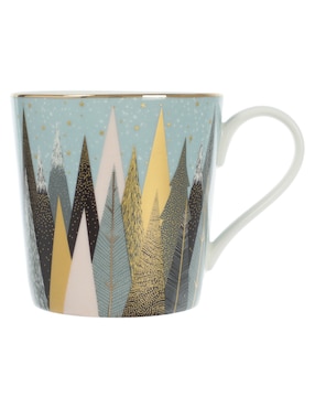 Set de tazas navideñas Clásicas London Frosted 2 piezas