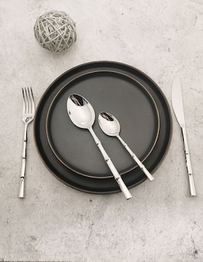 Set cubiertos Köstlich de acero inoxidable 24 piezas