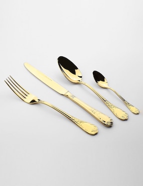 Set cubiertos Köstlich de acero inoxidable 24 piezas