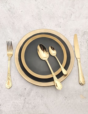 Set cubiertos Köstlich de acero inoxidable 24 piezas