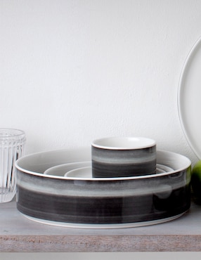 Bowl Noritake Stax Ombre Jet de porcelana