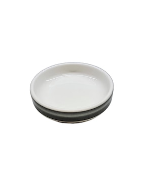 Plato Postre Noritake Stax Ombre Jet De Porcelana