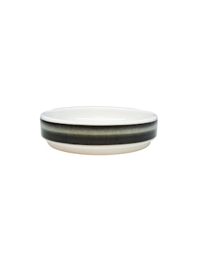 Plato postre Noritake Stax Ombre Jet de porcelana