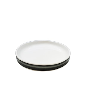 Plato pan Noritake Stax Ombre Jet de porcelana
