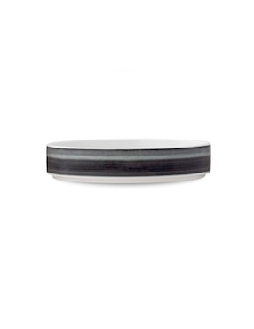 Plato postre Noritake Stax Ombre Jet de porcelana