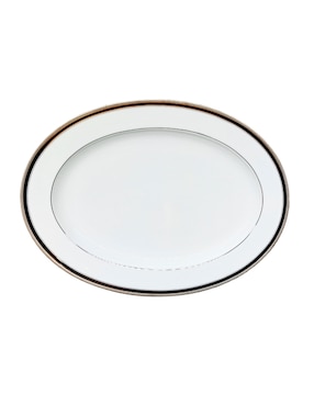 Vajilla Noritake Austin Platinum de porcelana para 12 personas