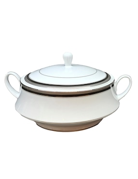 Vajilla Noritake Austin Platinum de porcelana para 12 personas