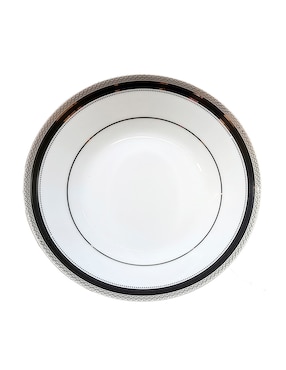 Vajilla Noritake Austin Platinum de porcelana para 12 personas