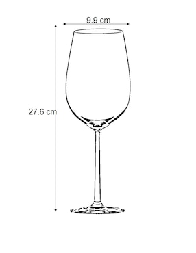 Copa para vino Köstlich Shanghai Soul de cristal