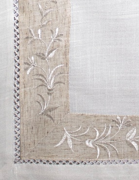 Mantel individual rectangular de poliéster Home Elegance Giovanna