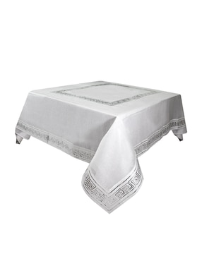Mantel cuadrado de poliéster Home Elegance Cristina