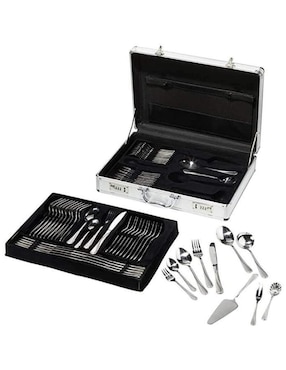 Set cubiertos Köstlich Krïeger de acero inoxidable 75 piezas