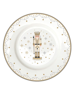 Vajilla N Narrative royal nutcracker de porcelana para 4 personas