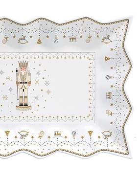 Charola multiusos N Narrative Royal Nutcracker de porcelana