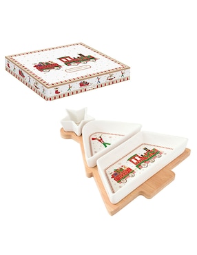 Set botanero N Narrative Polar Express de Porcelana