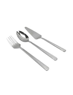 Set para pastel Alzasi de acero inoxidable 3 piezas