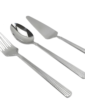 Set para pastel Alzasi de acero inoxidable 3 piezas