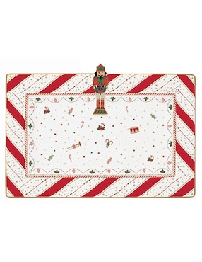 Charola multiusos N Narrative Nutcracker Twist de porcelana