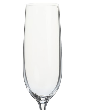 Set de copas para champán Bohemia Uria de cristal