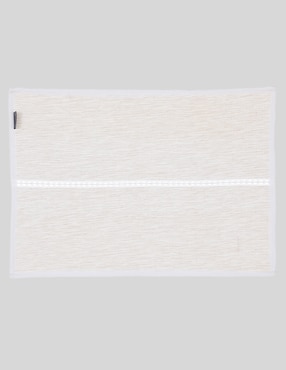 Mantel individual rectangular de algodón Casagora