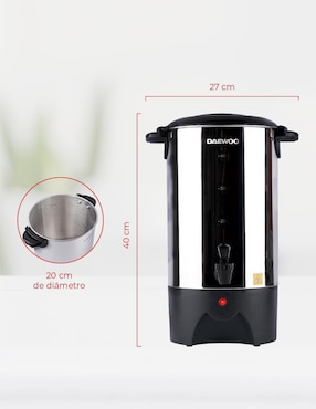 Cafetera percoladora Daewoo DCP-6L-40