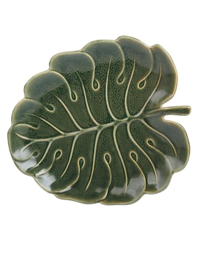 Platón N Narrative Wild Leaves de porcelana