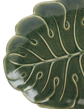 Platón N Narrative Wild Leaves de porcelana