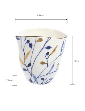 Cremera N Narrative Premium de porcelana