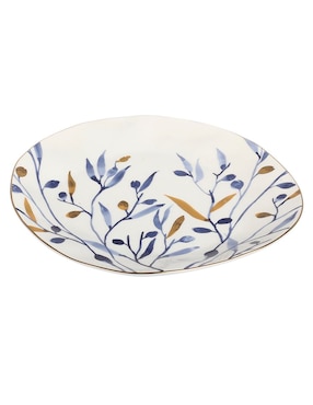 Plato trinche N Narrative Premium de porcelana