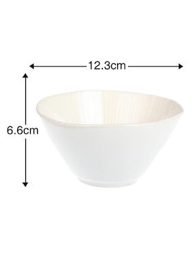 Bowl N Narrative de porcelana