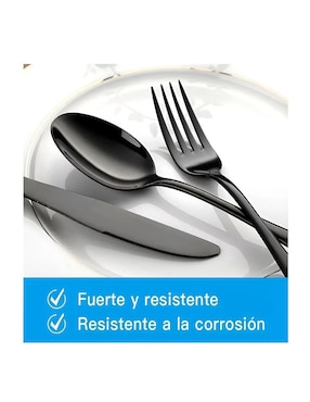 Set cubiertos Wünd de acero inoxidable 30 piezas