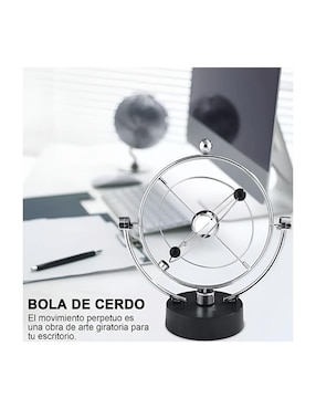 Figura decorativa circular Wünd de metal