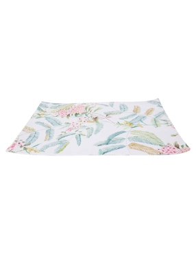 Mantel individual rectangular de algodón Bowtique Coesa