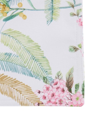 Mantel individual rectangular de algodón Bowtique Coesa
