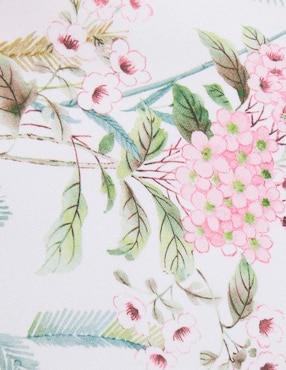 Mantel redondo de algodón Bowtique Coesa