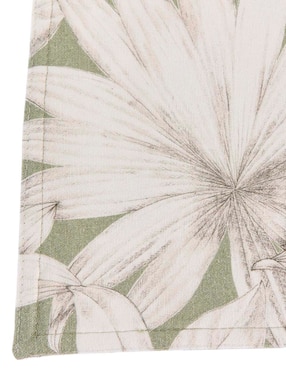 Mantel individual rectangular de algodón Bowtique Alegra