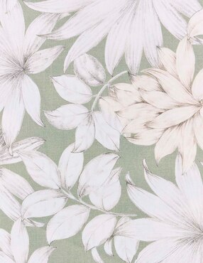 Mantel redondo de algodón Bowtique Alegra